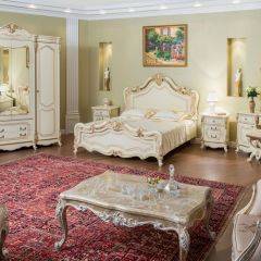 Кровать 1600 Мона Лиза (крем) в Краснокамске - krasnokamsk.mebel24.online | фото 5