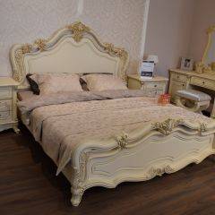 Кровать 1800 Мона Лиза (крем) в Краснокамске - krasnokamsk.mebel24.online | фото 4