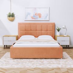 Кровать Адриана Люкс Решетка+ПМ (1200) *БЕЗ ДНА в Краснокамске - krasnokamsk.mebel24.online | фото