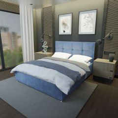 Кровать Бэлль Решетка+ПМ (1600) *БЕЗ ДНА в Краснокамске - krasnokamsk.mebel24.online | фото