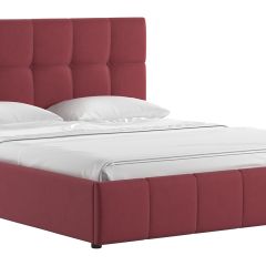 Кровать двойная Хлоя 160 + ортопед + ПМ + дно (арт. Макс 325 (ягодный)) в Краснокамске - krasnokamsk.mebel24.online | фото