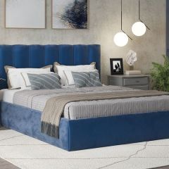 Кровать Элен 1200*2000 Rock 05 (коричневый) в Краснокамске - krasnokamsk.mebel24.online | фото 2