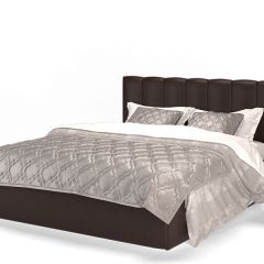 Кровать Элен 1200 + основание (Лесмо brown) коричневый в Краснокамске - krasnokamsk.mebel24.online | фото