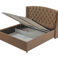 Кровать Франческа + Решетка+ПМ (1600) *БЕЗ ДНА в Краснокамске - krasnokamsk.mebel24.online | фото 3