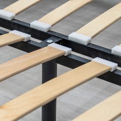 Кровать двойная Оливия 160 + ортопед. основание в Краснокамске - krasnokamsk.mebel24.online | фото 14