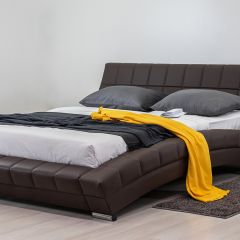 Кровать двойная Оливия 160 + ортопед. основание в Краснокамске - krasnokamsk.mebel24.online | фото