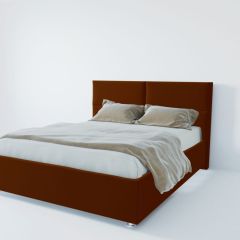 Кровать Корсика с ПМ 800 (велюр бордо) в Краснокамске - krasnokamsk.mebel24.online | фото 2