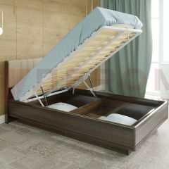 Кровать КР-1011 с мягким изголовьем в Краснокамске - krasnokamsk.mebel24.online | фото 5