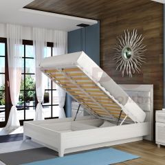 Кровать КР-1071 с мягким изголовьем в Краснокамске - krasnokamsk.mebel24.online | фото 5