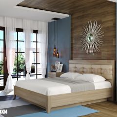 Кровать КР-1074 с мягким изголовьем в Краснокамске - krasnokamsk.mebel24.online | фото