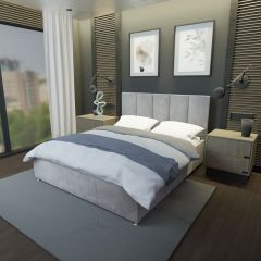 Кровать Мерида Решетка+ПМ+Дно (1200) в Краснокамске - krasnokamsk.mebel24.online | фото