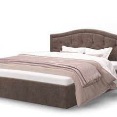 Кровать Стелла 1400*2000 Rock 05 (коричневый) в Краснокамске - krasnokamsk.mebel24.online | фото
