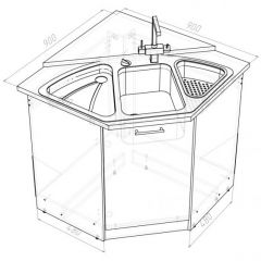 Кухонный гарнитур Симфония оптима 1800х2400 мм в Краснокамске - krasnokamsk.mebel24.online | фото 18