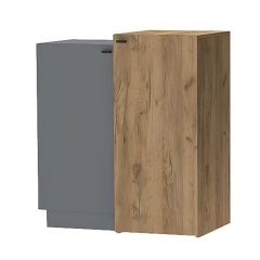 Модульная гостиная Квадро (ЛДСП дуб крафт золотой) в Краснокамске - krasnokamsk.mebel24.online | фото 6