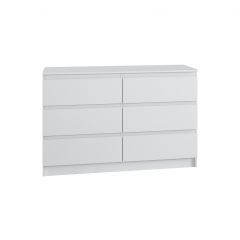 МОРИ МК 1200.6 Комод (белый) в Краснокамске - krasnokamsk.mebel24.online | фото