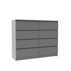 МОРИ МК 1200.8 Комод (графит) в Краснокамске - krasnokamsk.mebel24.online | фото 2