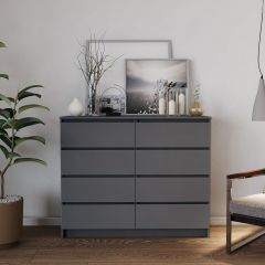 МОРИ МК 1200.8 Комод (графит) в Краснокамске - krasnokamsk.mebel24.online | фото