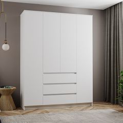 МОРИ МШ 1600.1 Шкаф (белый) в Краснокамске - krasnokamsk.mebel24.online | фото
