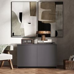 МОРИ МА 900.1 Антресоль/Тумба (графит) в Краснокамске - krasnokamsk.mebel24.online | фото