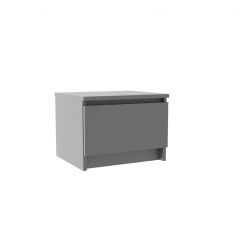 МОРИ ТПМ 400.1 Тумба прикроватная (графит) в Краснокамске - krasnokamsk.mebel24.online | фото 2