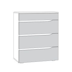 Муссон спальня (модульная) в Краснокамске - krasnokamsk.mebel24.online | фото 17