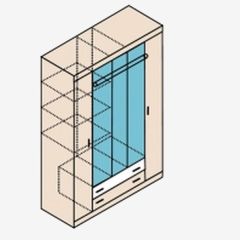 НИКА Н13 Шкаф для одежды в Краснокамске - krasnokamsk.mebel24.online | фото 5