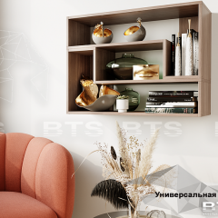 Полка Смарт 2 крафт в Краснокамске - krasnokamsk.mebel24.online | фото 2