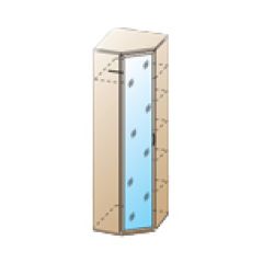 Прихожая Карина композиция 3 (Ясень Асахи) в Краснокамске - krasnokamsk.mebel24.online | фото 6