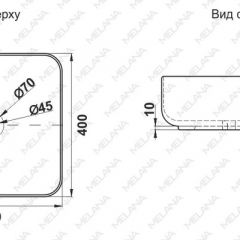 Раковина MELANA MLN-78110 в Краснокамске - krasnokamsk.mebel24.online | фото 2