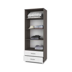 ЕВА Шкаф 2-х дверный Е23 в Краснокамске - krasnokamsk.mebel24.online | фото 2