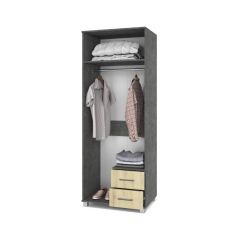 ЕВА Шкаф 2-х дверный Е24 в Краснокамске - krasnokamsk.mebel24.online | фото 8