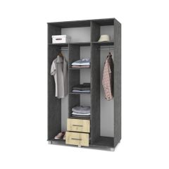 ЕВА Шкаф 3-х дверный Е34 в Краснокамске - krasnokamsk.mebel24.online | фото 8