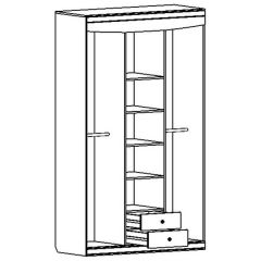 Шкаф 3-х дверный "Мария-Луиза 3" в Краснокамске - krasnokamsk.mebel24.online | фото 6