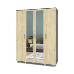 ЕВА Шкаф 4-х дверный Е41 в Краснокамске - krasnokamsk.mebel24.online | фото 7