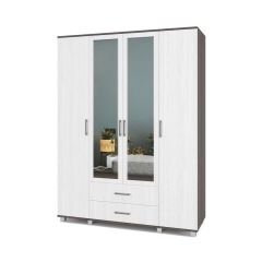ЕВА Шкаф 4-х дверный Е43 в Краснокамске - krasnokamsk.mebel24.online | фото