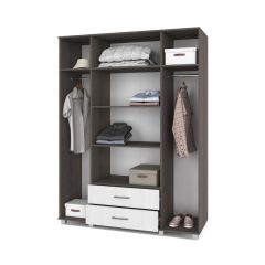 ЕВА Шкаф 4-х дверный Е43 в Краснокамске - krasnokamsk.mebel24.online | фото 2