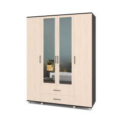 ЕВА Шкаф 4-х дверный Е43 в Краснокамске - krasnokamsk.mebel24.online | фото 3