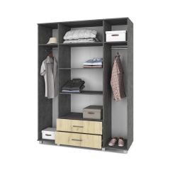 ЕВА Шкаф 4-х дверный Е43 в Краснокамске - krasnokamsk.mebel24.online | фото 8