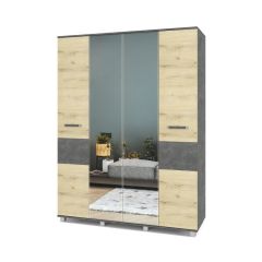 ВИОРА Шкаф 4-х дверный В41 в Краснокамске - krasnokamsk.mebel24.online | фото 5
