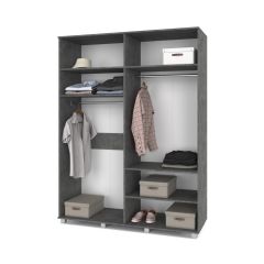 ВИОРА Шкаф 4-х дверный В41 в Краснокамске - krasnokamsk.mebel24.online | фото 6