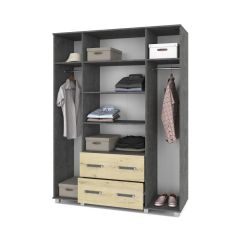 ВИОРА Шкаф 4-х дверный В43 в Краснокамске - krasnokamsk.mebel24.online | фото 6