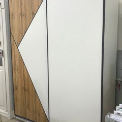 Шкаф-купе 1400 серии SOFT D8+D2+B2+PL4 (2 ящика+F обр.штанга) профиль «Графит» в Краснокамске - krasnokamsk.mebel24.online | фото 5