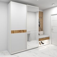 Шкаф-купе 1800 серии SOFT D6+D4+B2+PL2 (2 ящика+1штанга+1 полка) профиль «Капучино» в Краснокамске - krasnokamsk.mebel24.online | фото 5