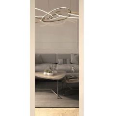 Шкаф-купе 2150 серии NEW CLASSIC K1+K1+K1+B22+PL4 (по 2 ящика лев/прав+F обр.штанга) профиль «Капучино» в Краснокамске - krasnokamsk.mebel24.online | фото 8