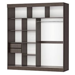 Шкаф-купе Лига №1 2000 мм в Краснокамске - krasnokamsk.mebel24.online | фото 4