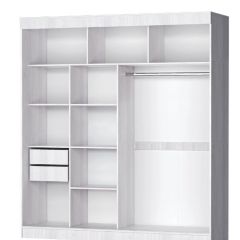 Шкаф-купе Лига №3 2000 мм в Краснокамске - krasnokamsk.mebel24.online | фото 4