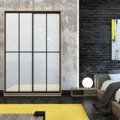Шкаф-купе Лофт 1600 Шк16-47 (Дуб Сонома) в Краснокамске - krasnokamsk.mebel24.online | фото 11