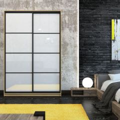 Шкаф-купе Лофт 1600 Шк16-47 (Дуб Сонома) в Краснокамске - krasnokamsk.mebel24.online | фото 12