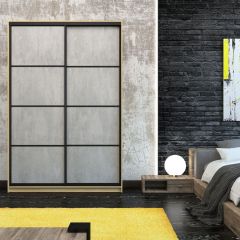 Шкаф-купе Лофт 1600 Шк16-47 (Дуб Сонома) в Краснокамске - krasnokamsk.mebel24.online | фото 14
