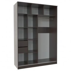 Шкаф-купе ПШ-2.9 1800 Фасад СТРЕЛКА (ВЕНГЕ стрелка беж) в Краснокамске - krasnokamsk.mebel24.online | фото 2